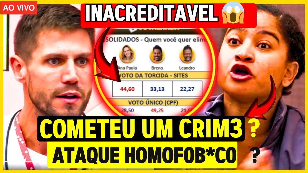 🔴 BOMBA: MILENA TEM FALA HOMOFOBIC4 E GERA REVOLTA: ANA PAULA ELIMINADA DO BBB? ENQUETES E MUTIRÕES