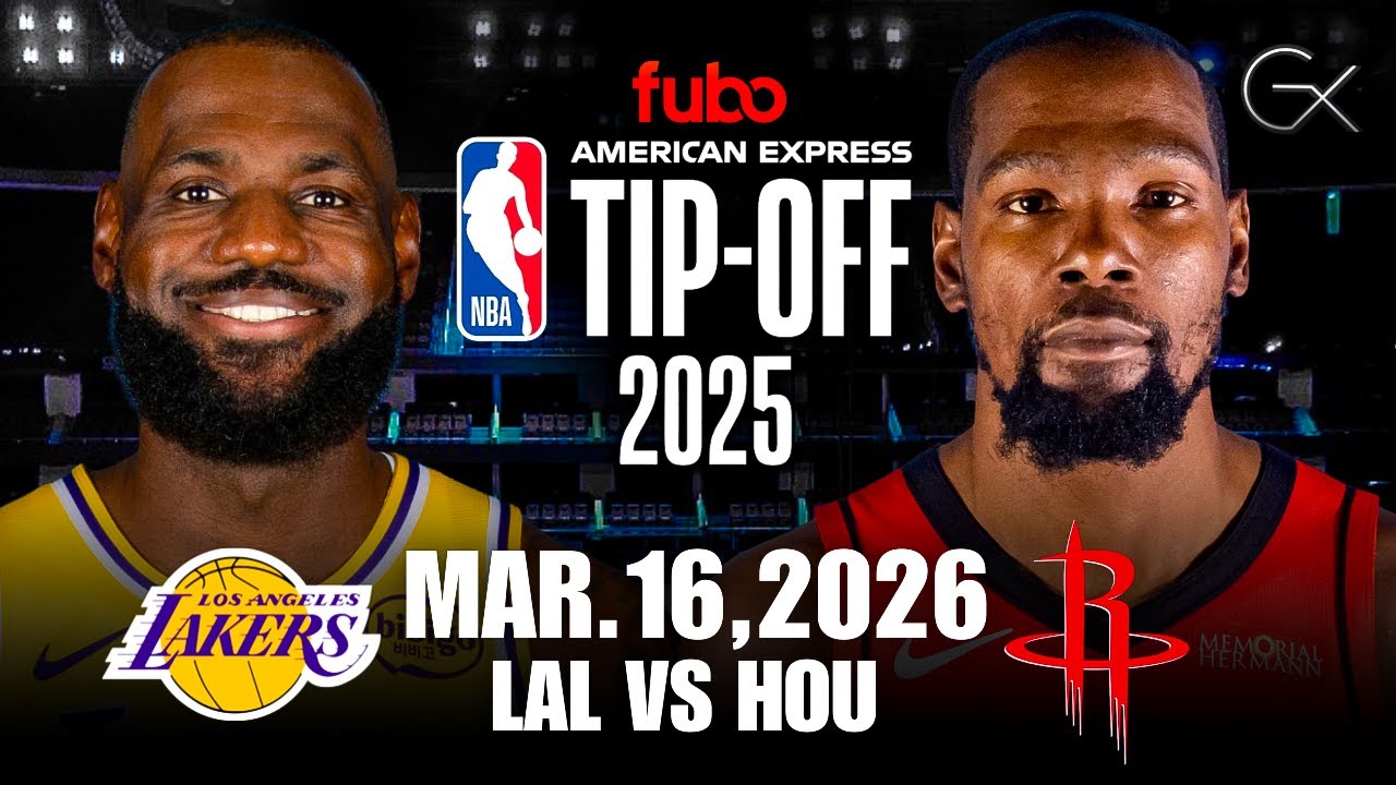 LAKERS VS ROCKETS | LIVE NBA Game Play-By-Play Reaction & Scoreboard