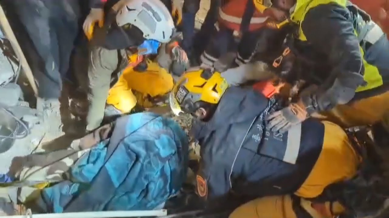土耳其強震／台灣搜救隊救出第1人 受困女恢復生命徵象｜20230209 公視早安新聞