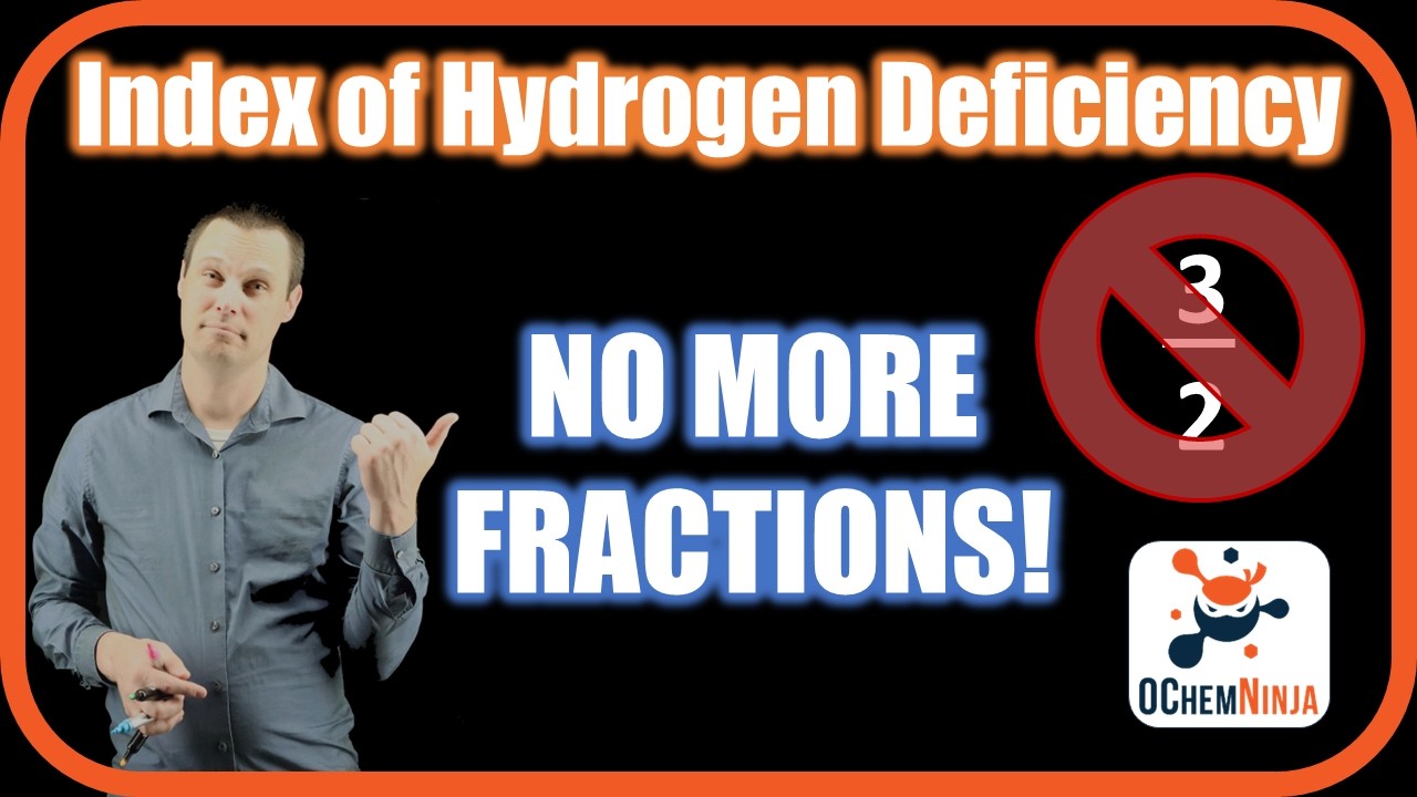 An Easier Formula for Index of Hydrogen Deficiency {Archive Video}