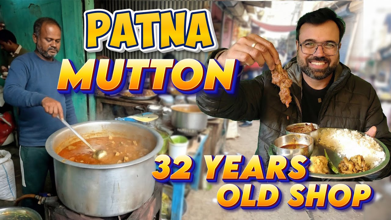Undiscovered Hidden Place in Patna serving Mutton Chicken Fish from past 32 Years | Foodie Robin