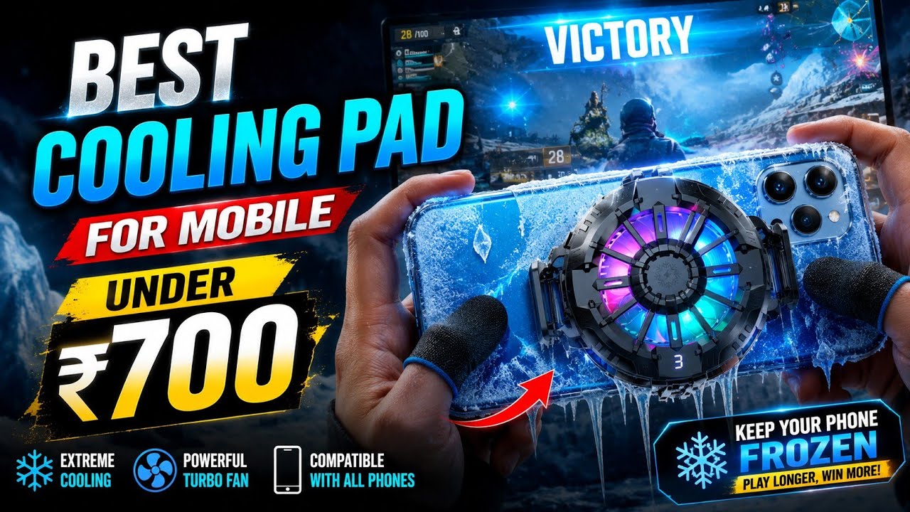 🔥 Best Mobile Cooling Pad in 2025? | Unboxing + 4-Month Honest Review 