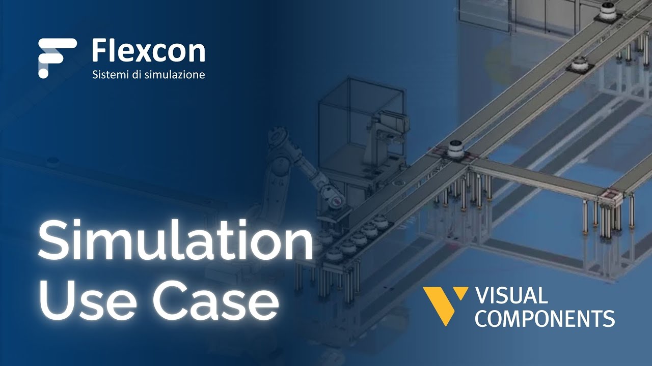 Visual Components Use Case - Stator Processing Line / Linea di lavorazione di statori