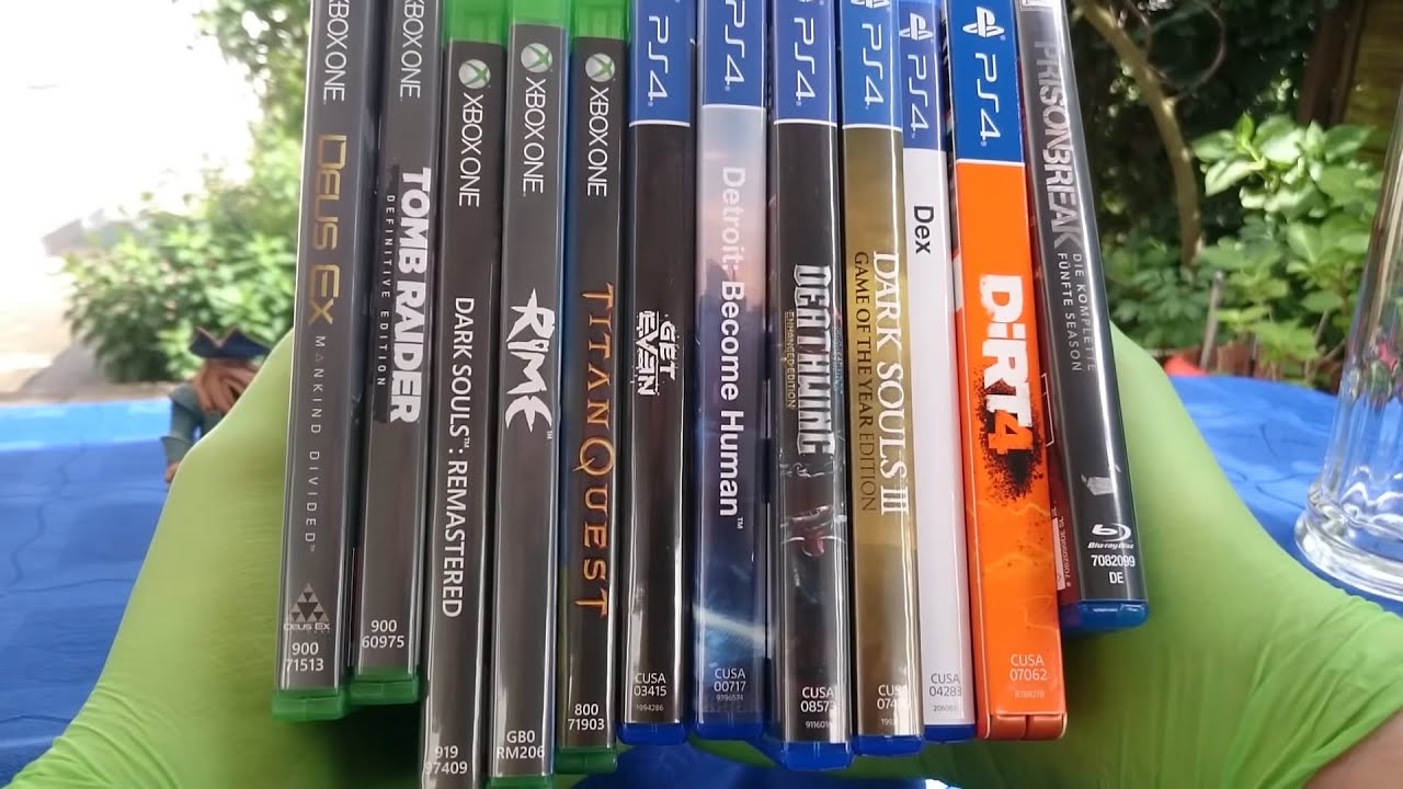 Закуп Игр #28: Dark Souls 1&3, Deus Ex, Tomb Raider, Dirt 4, Dex, Titan Quest, Detroit: Become Human
