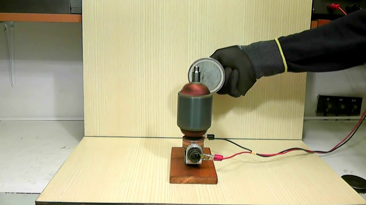 Magnetic rotor in motion high speed