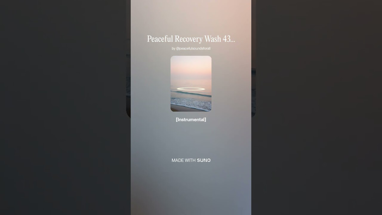 Peaceful Recovery Wash 432Hz