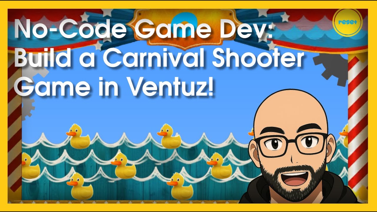 No-Code Game Dev: Build a Carnival Shooter Game in Ventuz!