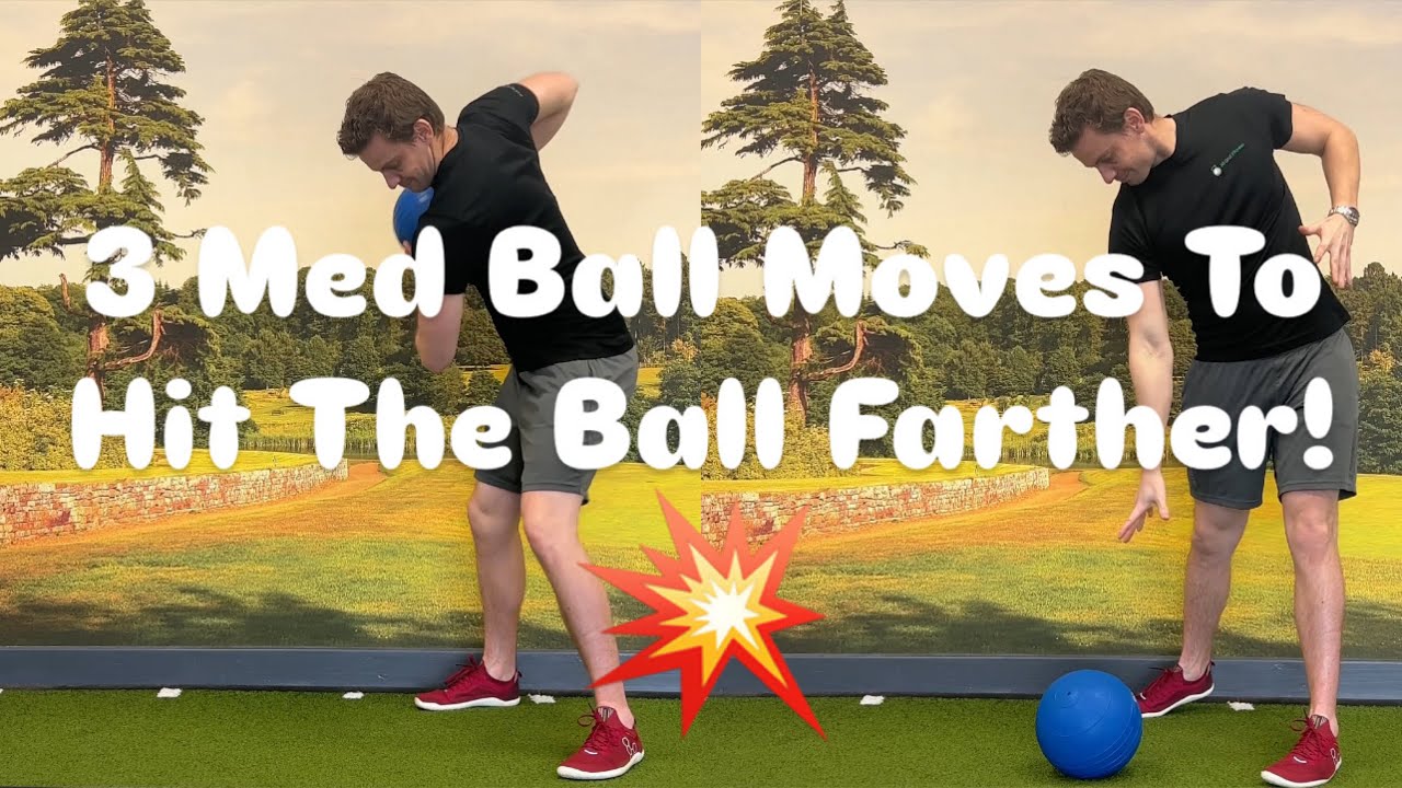 3 Med Ball Moves To Hit The Ball Farther! As who wouldn’t want that! 😉🚀