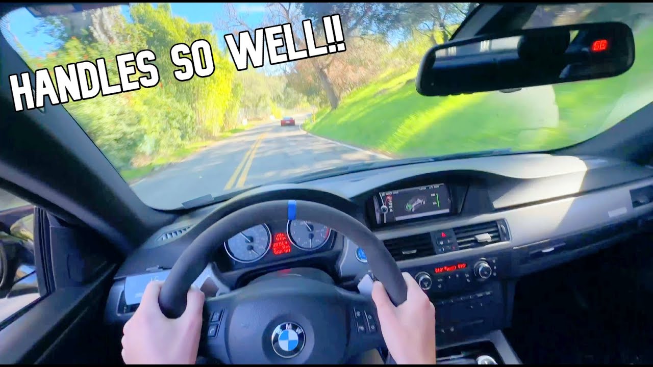 SINGLE TURBO 335IS CANYON RUN POV!! (4K)