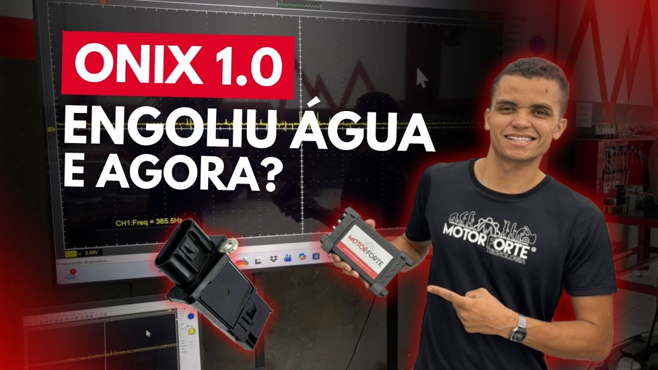 Onix 1.0 engoliu água, e agora???