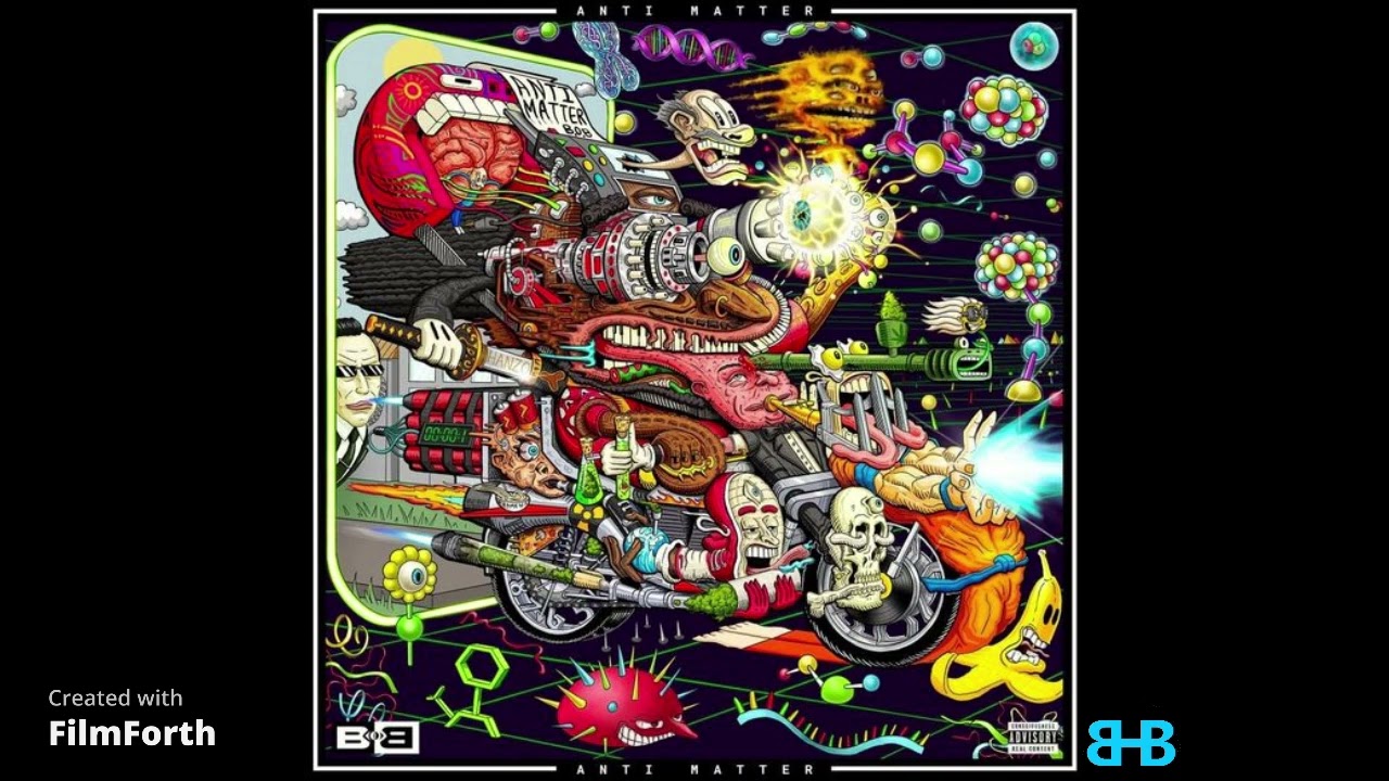 B.o.B - 06 - Wrapped in Black Ft Brotha Panic (Anti-Matter, Elements 2) 2022 (Lyrics in Description)