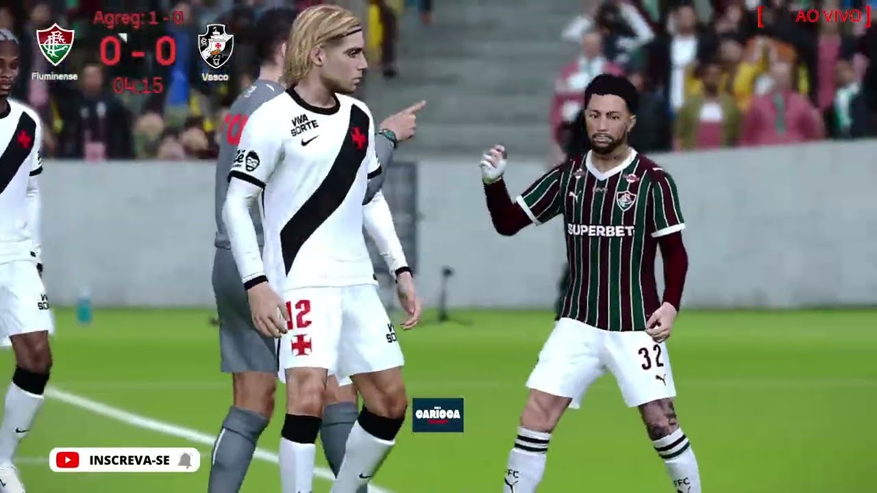 FLUMINENSE X VASCO | AO VIVO COM IMAGENS DO CARIOCA 2026 | ASSISTA AGORA | JOGO DE HOJE | DIRETO PES