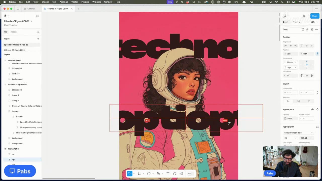 Graphic Design with Figma (impromptu live)