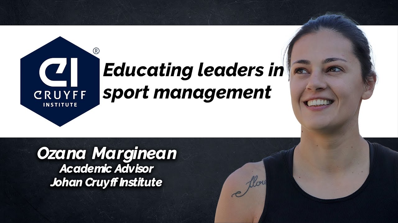 Johan Cruyff Institute with Ozana Marginean