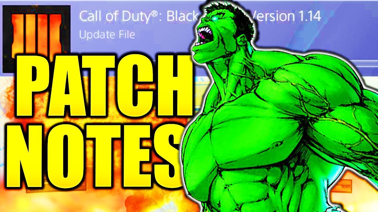 BLACK OPS 4 1.14 PATCH NOTES! NEW SHAMROCK & AWE EVENT BLACK OPS 4 1.14 PATCH NOTES BO4!