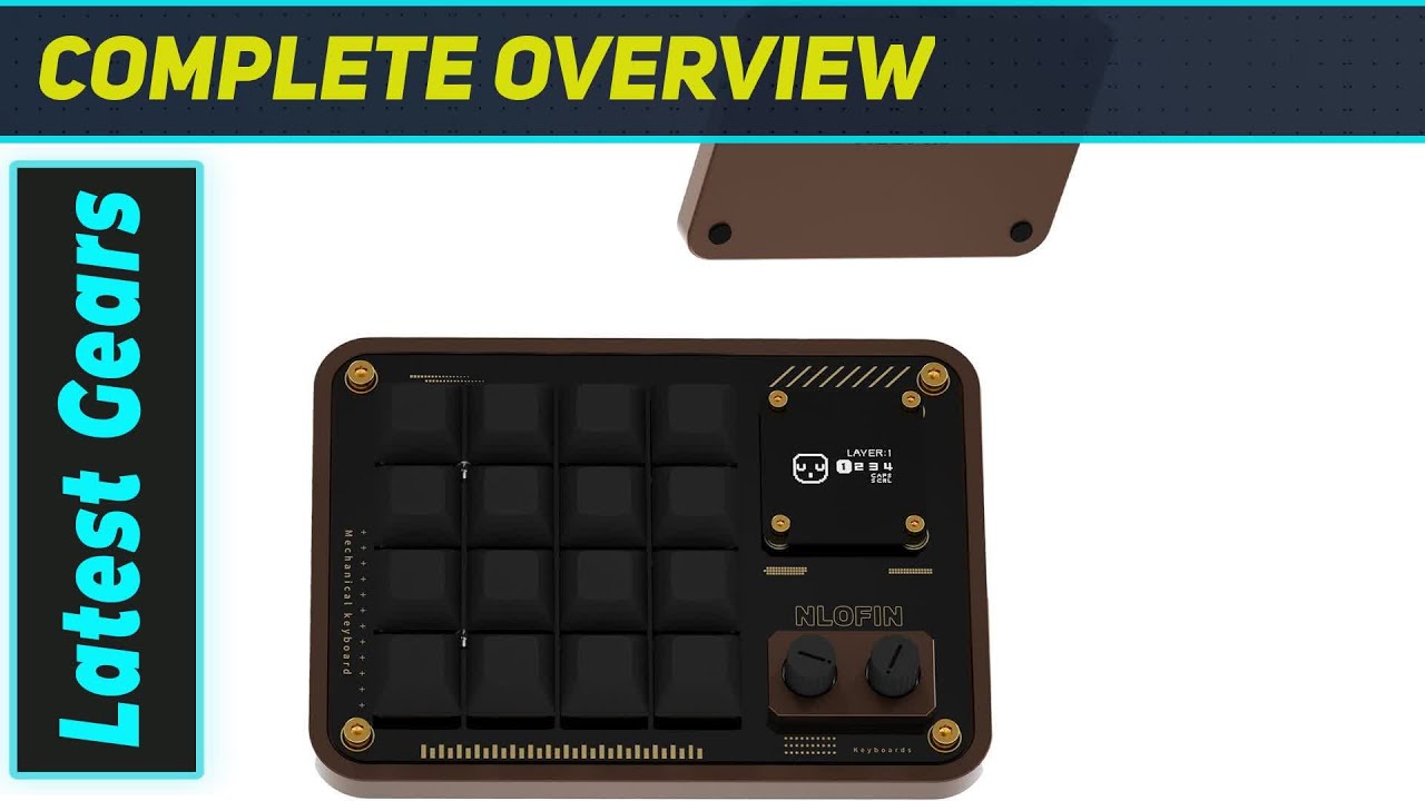 NLOFIN KB16: The BEST Programmable Macro Pad?