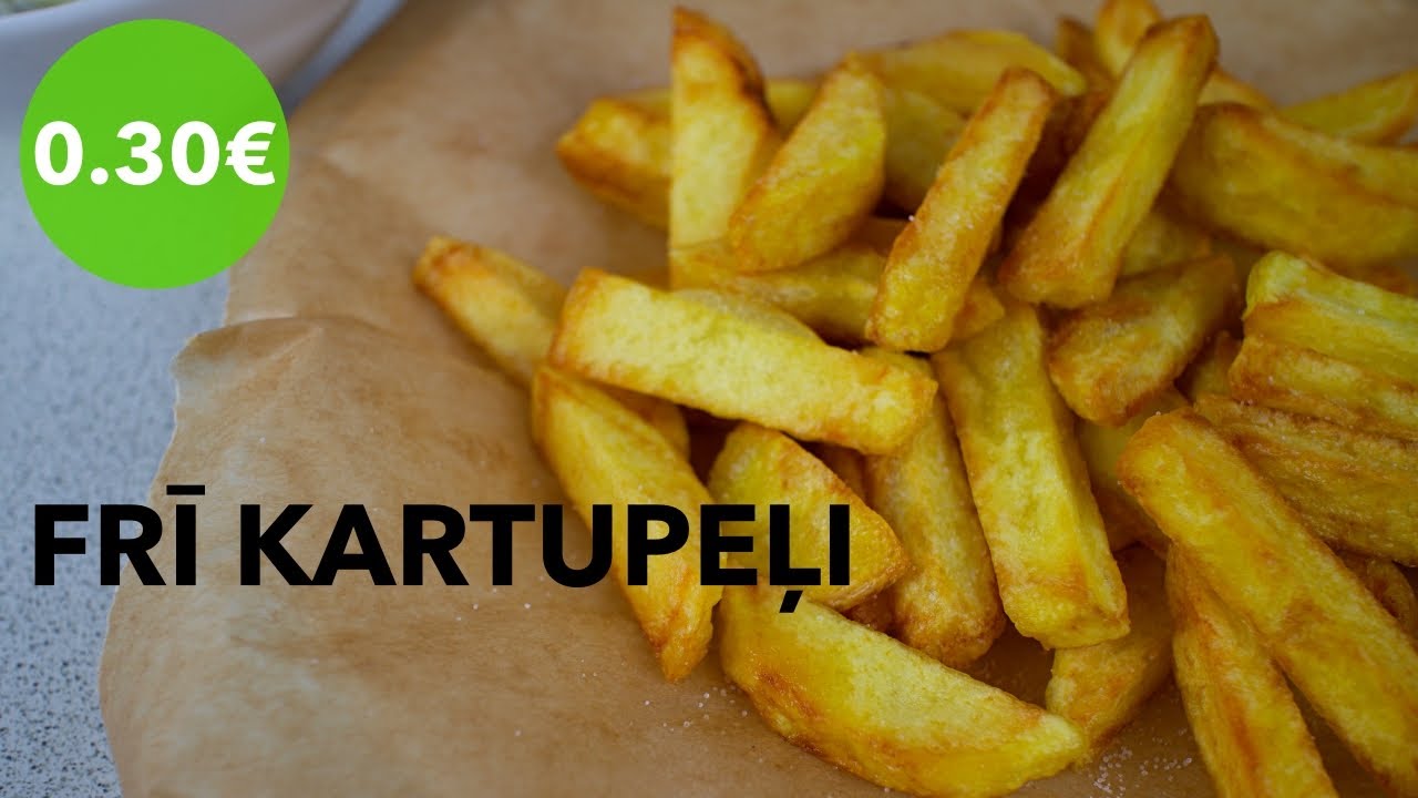 Frī kartupeļu pagatavošana