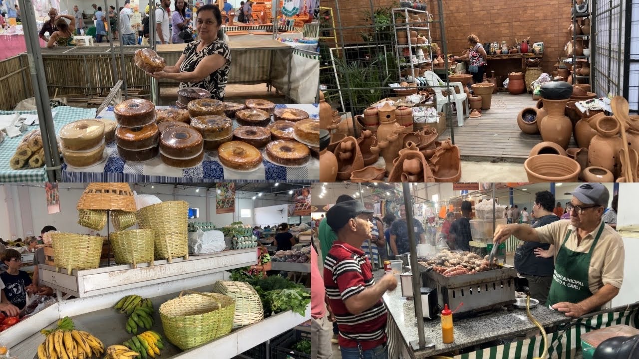 MUITA FARTURA NAS FEIRAS DE MINAS GERAIS, MERCADO MUNICIPAL DE CARATINGA.