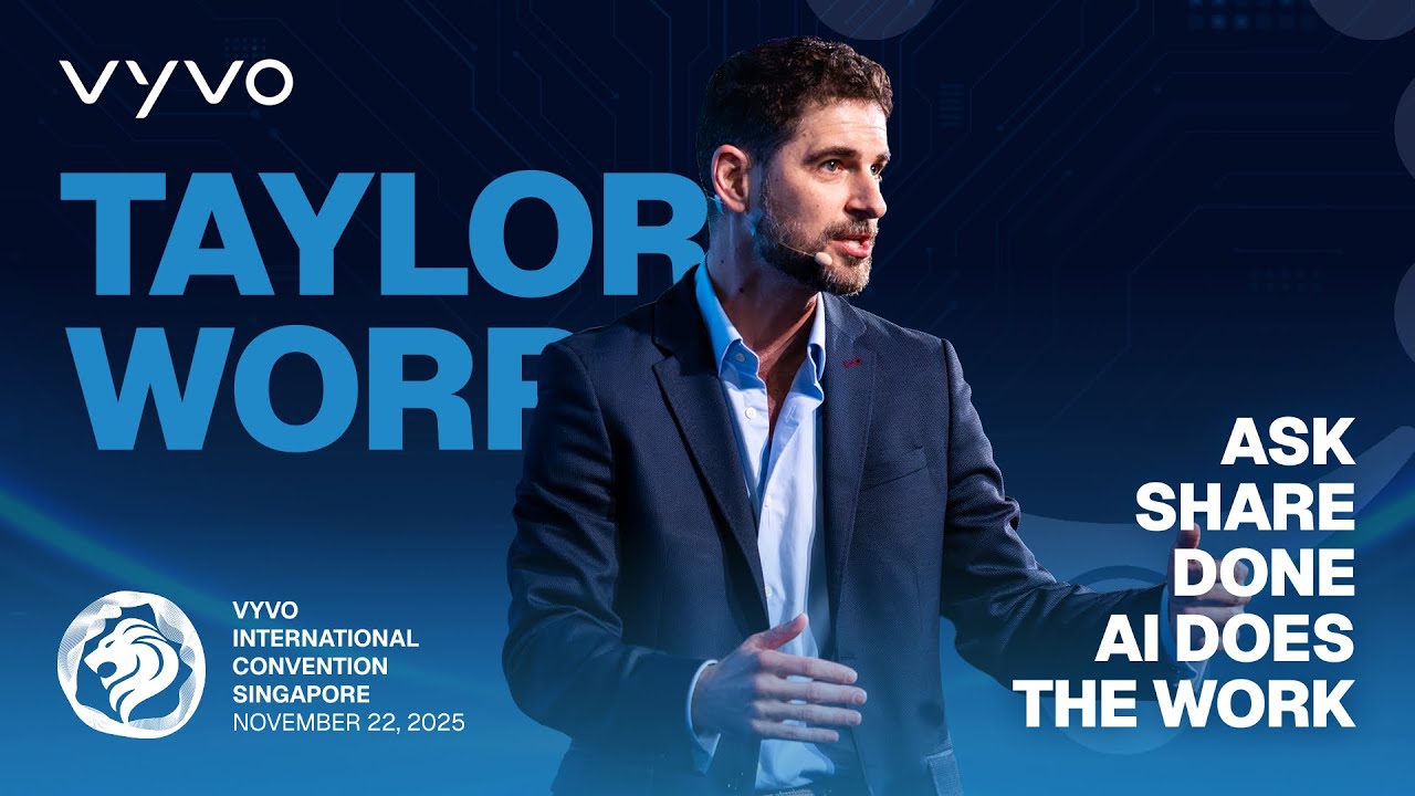 Taylor Worre on AI-Driven Growth: &ldquo;Ask. Share. Done.&rdquo; | Vyvo Convention Highlight