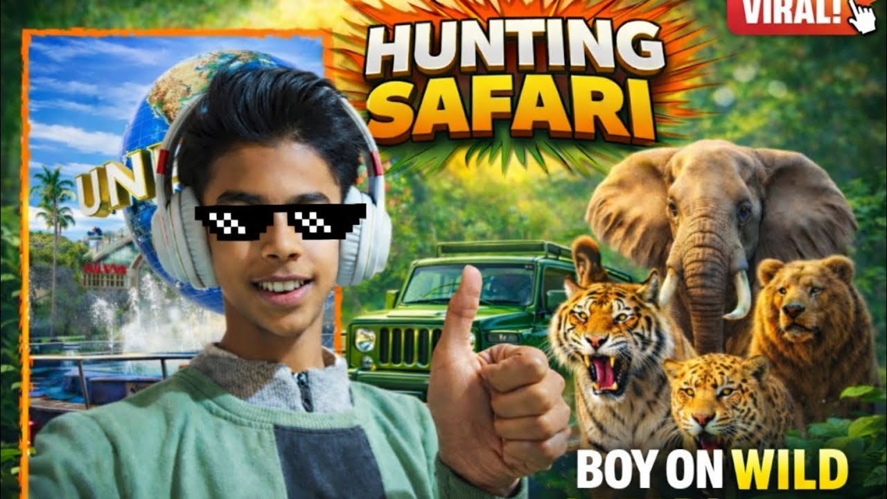 “Epic Safari Hunting Journey | 4x4 Adventure” 🤯 