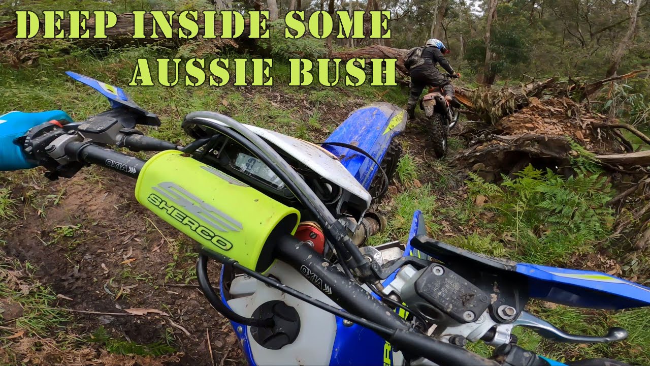 The 22 Sherco SE 300 Deep Inside Some Aussie Bush