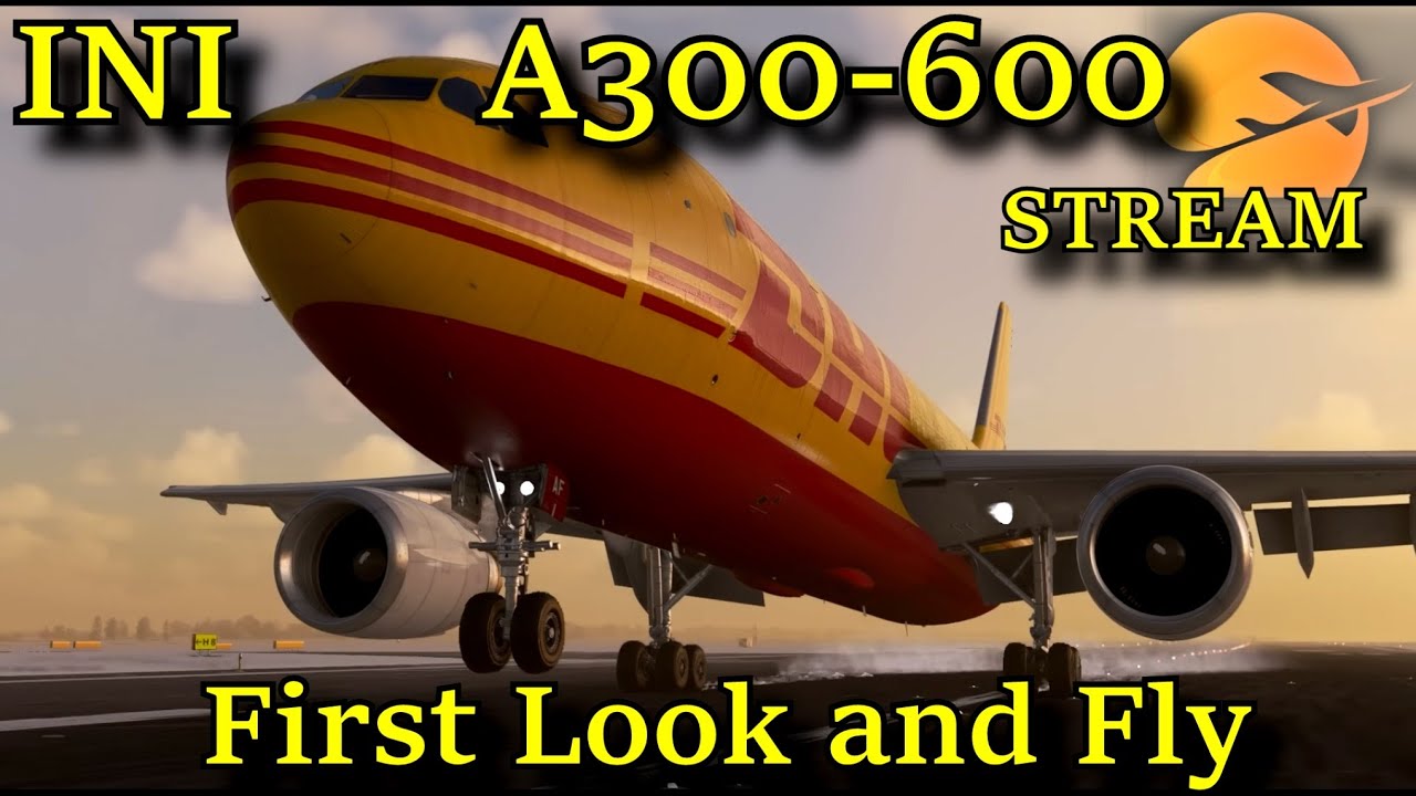 MSFS | INIBUILDS A300-600R | FIRST LOOK AND TEST