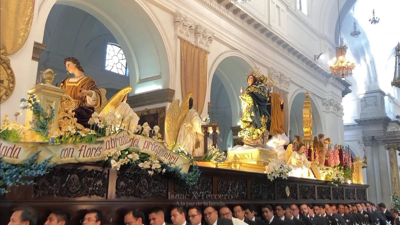 HIMNO A LA INMACULADA DE CATEDRAL || Inicio del Rezado de la Primera Dama de la Nación Dic 2024