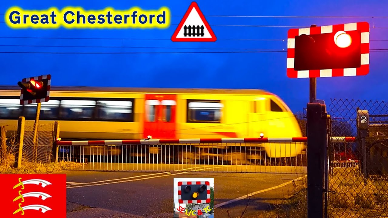 Great Chesterford (Ickleton Road) Level Crossing, Essex