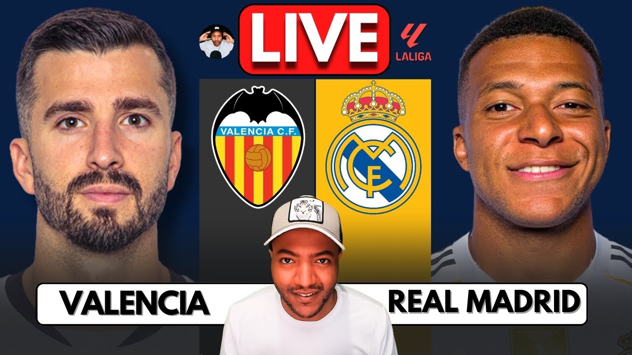 🔴 VALENCIA vs REAL MADRID LIVE WATCHALONG | LALIGA 25/26