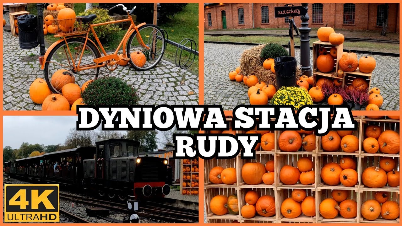 PUMPKIN EXPRESS 🍁 DYNIOWA STACJA RUDY 🍁 PAŻDZIERNIK 2025 🍁 GoPro 🍁 4K