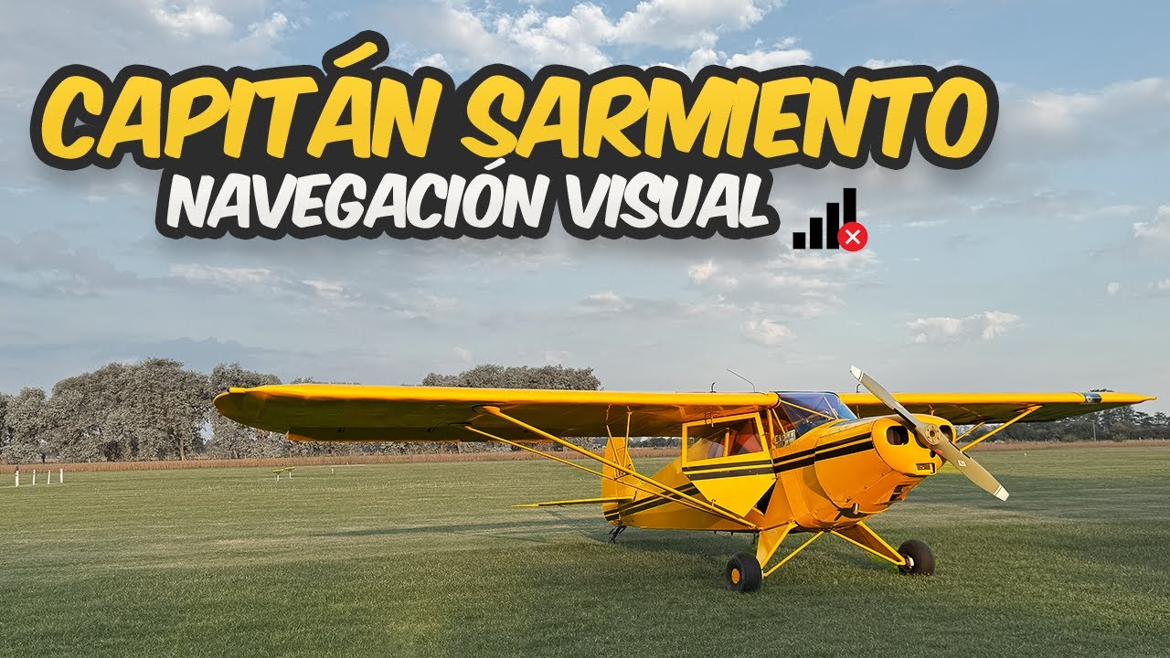Volando sin GPS y con visibilidad limitada 🛩
