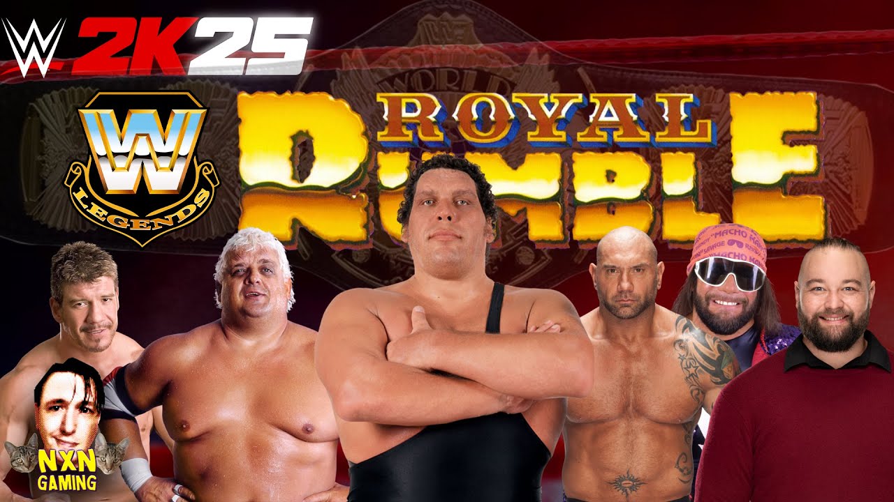 Legends Royal Rumble FULL MATCH WWE 2K25