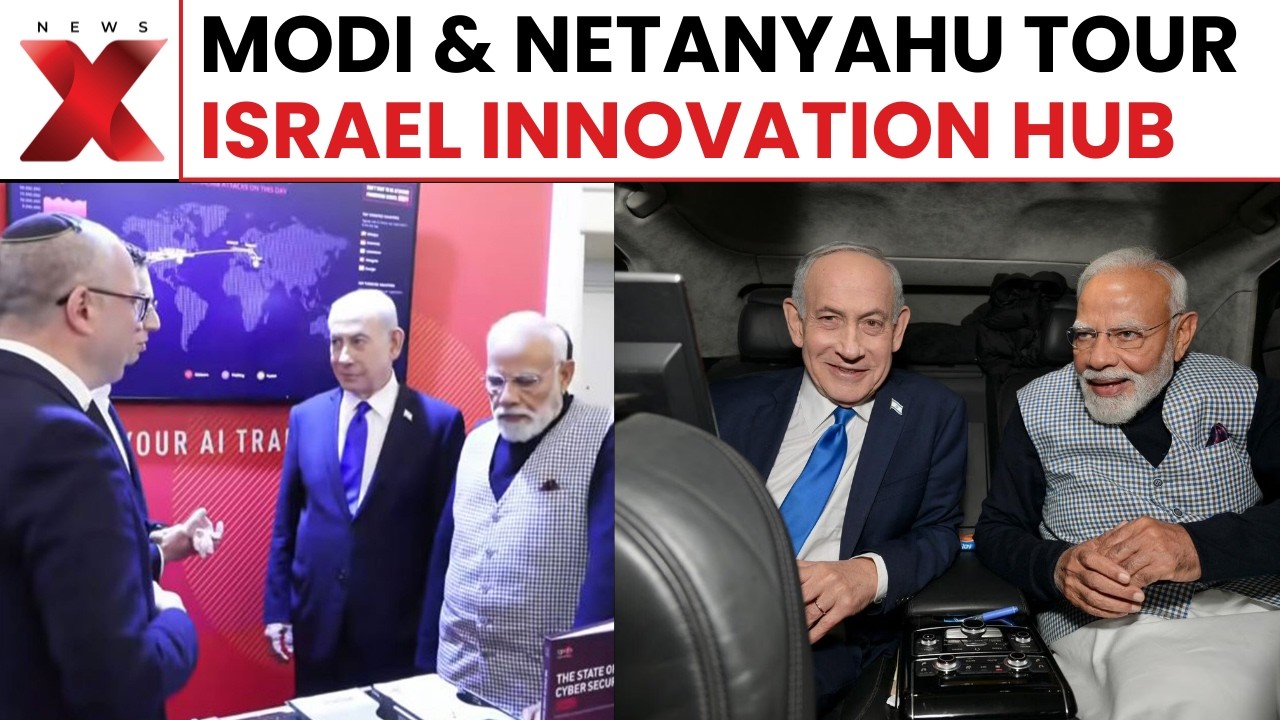 PM Modi & Netanyahu Dazzled By Israel’s Mind-Blowing Tech Innovations | NewsX
