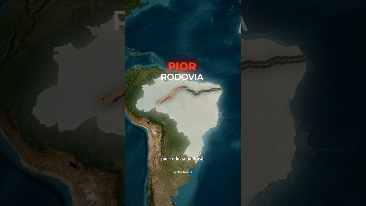 A 3&deg; MAIOR rodovia brasileira &eacute; a Transamaz&ocirc;nica, a BR-230. Ela &eacute; conhecida tamb&eacute;m como a pior delas