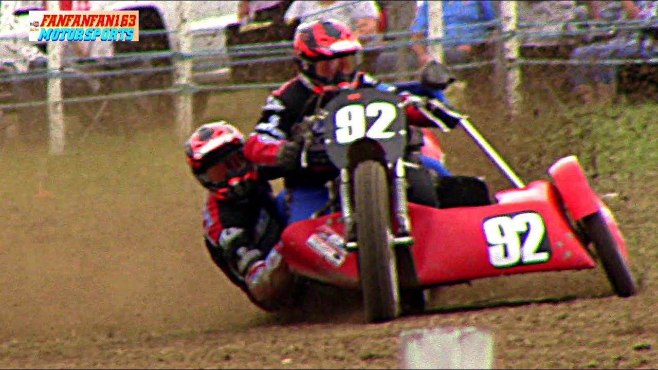 Frittenden Grasstrack: Right Hand Sidecars - Pairs Meeting