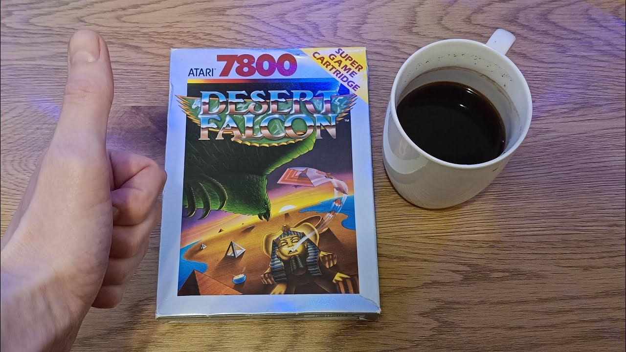 Atari 7800 Desert Falcon 