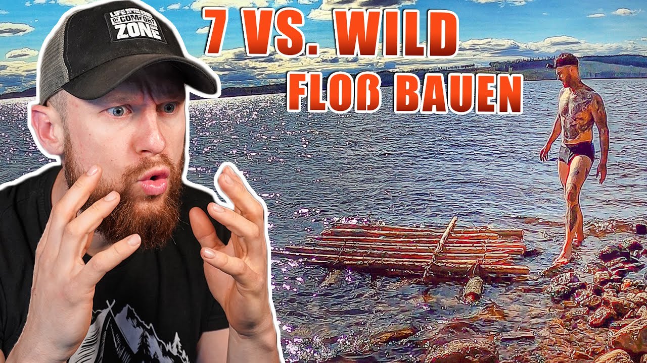 Fritz Meinecke reagiert auf 7 vs. Wild - Floß bauen | Folge 10
