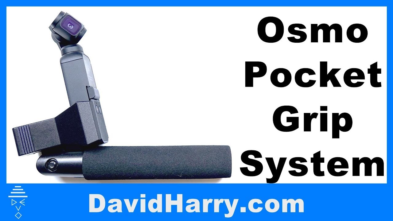 DJI Osmo Pocket budget accessories for rig pistol grip clamp tripod legs & plate mount system