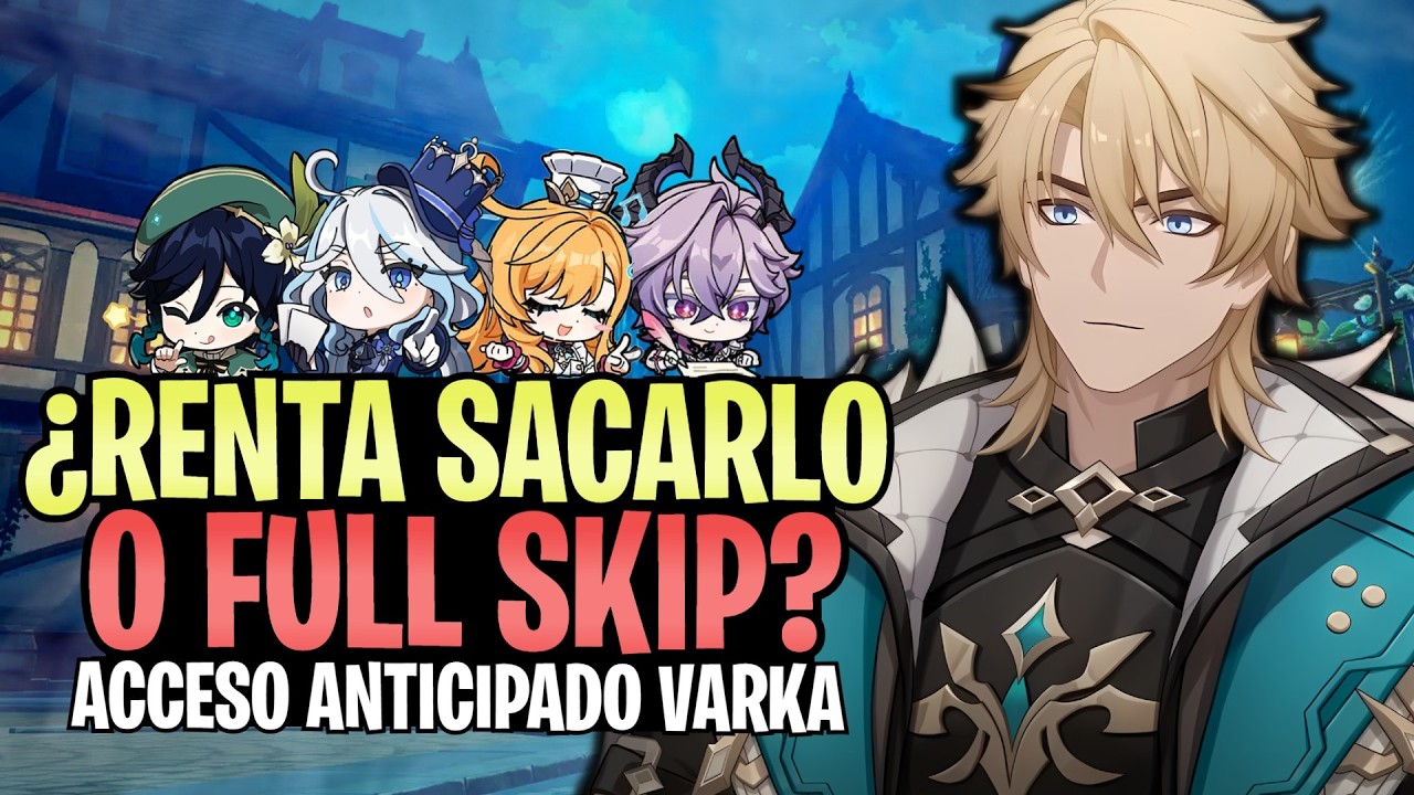 ¿QUÉ TAN FUERTE SALIÓ? ¿VALE LA PENA? Acceso Anticipado de Varka | Genshin Impact: Luna V