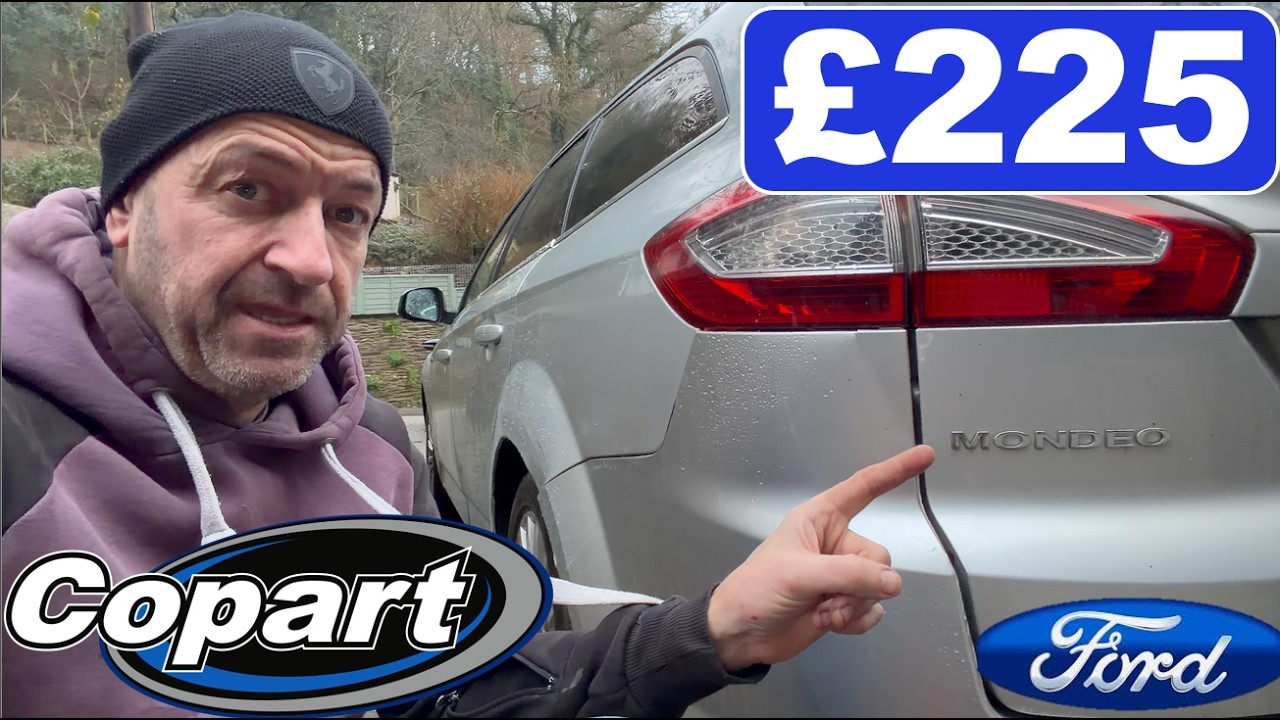 MOT prep a Bargain? Copart Mondeo - Won for £225