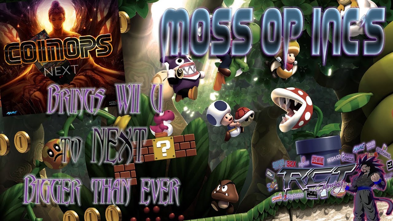 WII U Now on CoinOPS NEXT (Courtesy of Mossopinc) -RCT Gaming