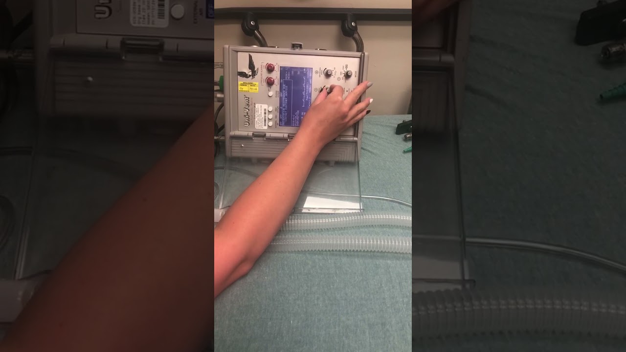 Uni Vent Set up