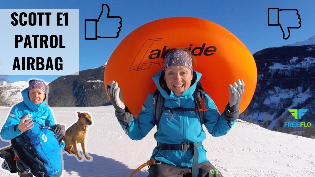Scott Patrol E1 Electric Avalanche Airbag | Gear Review Pros and Cons (Outake At End)