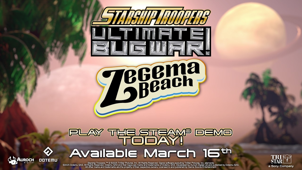 Starship Troopers: Ultimate Bug War! | Demo Out Now + Release Date Trailer