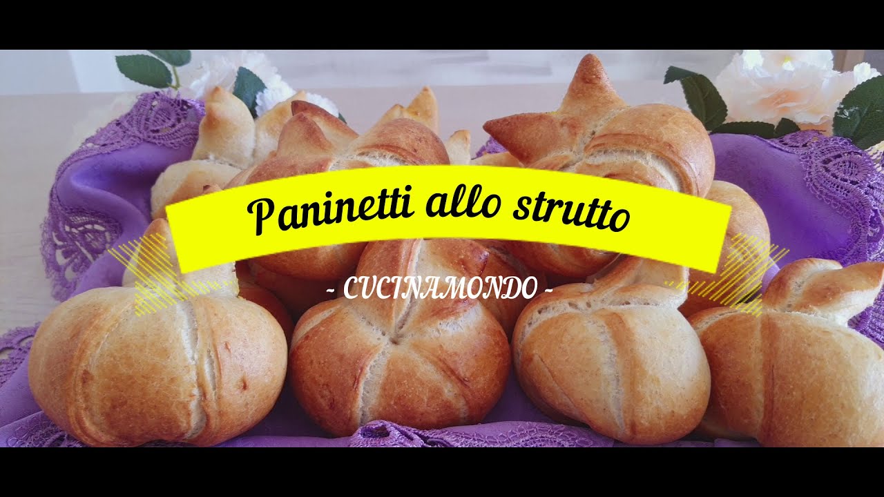 Paninetti allo strutto-Buonissimi Paninetti croccanti fuori e morbidi all interno