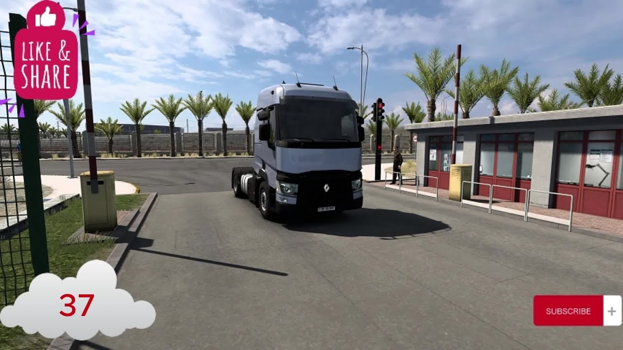 Eurotruck Simulator 2 Promods door de mooie gebieden van Zweden (Deel 37)