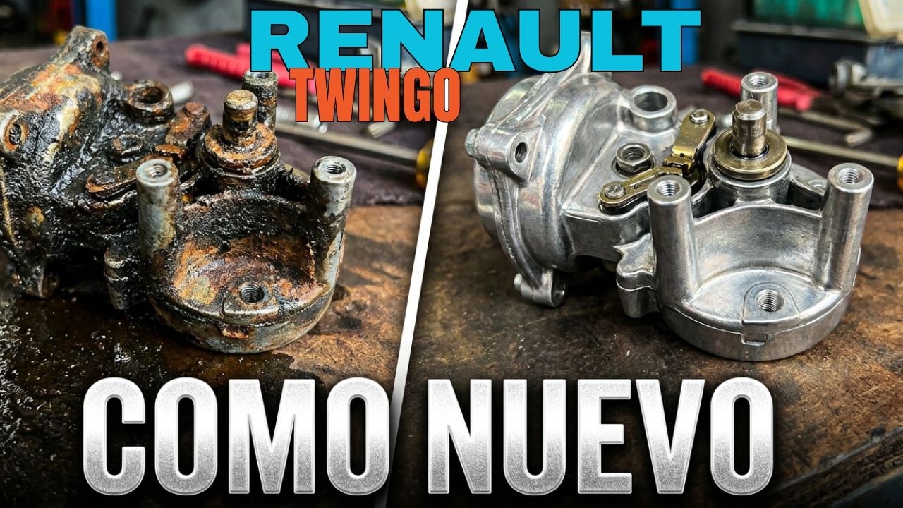 COMO REALIZAR🏁 MANTENIMIENTO Y REPARACION🚗 DE UN MOTOR LIMPIA PARABRISA Renault Twingo