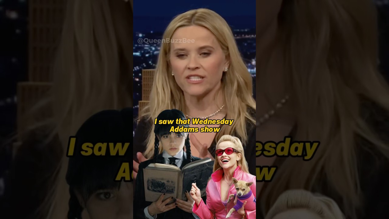 Reese Witherspoon Reveals How Wednesday Inspired an Elle Woods Prequel! #ReeseWitherspoon #shorts
