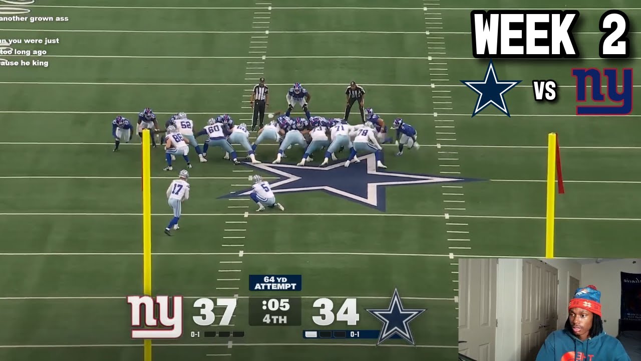 INSTANT CLASSIC!! New York Giants vs Dallas Cowboys Game Highlights | 2025 NFL Season Week 2