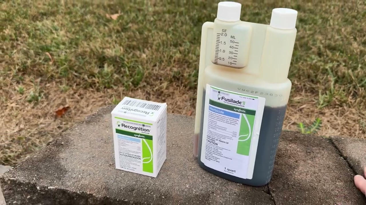 Fusillade 2 to treat Bermuda grass in Fescue and Zoysia.